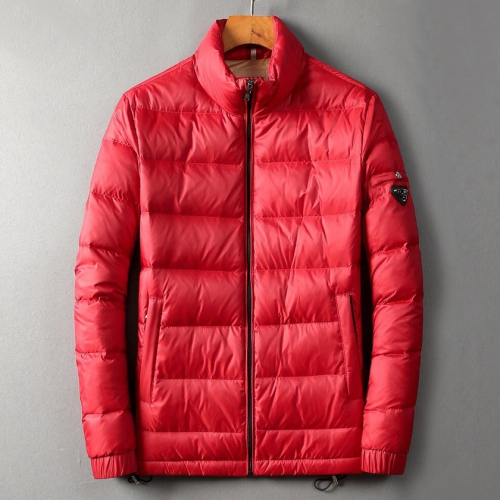 プラダメンズカジュアルダックダウンパディングa0807レッド