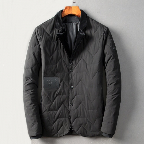 アレクサンダーワンメンズカジュアルダックダウンジャケットw0031ブラック