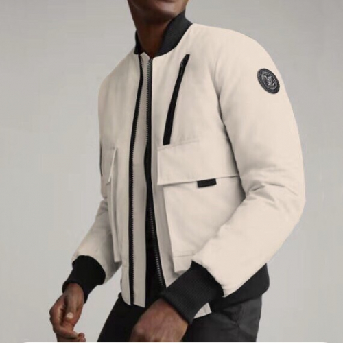 ルイヴィトンメンズダウンレザージャケットu01366アイボリー