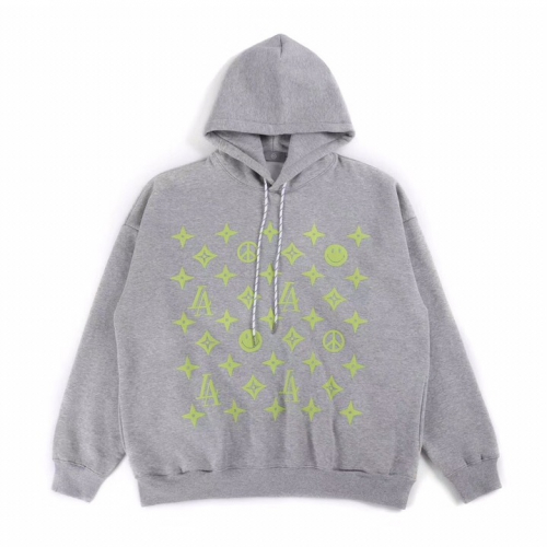 ルイヴィトンメンズコットンフーディu01375グレー