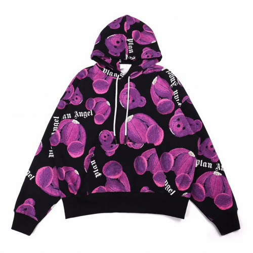 パームエンジェルスメンズオーバーサイズコットンフーディm0055パープル