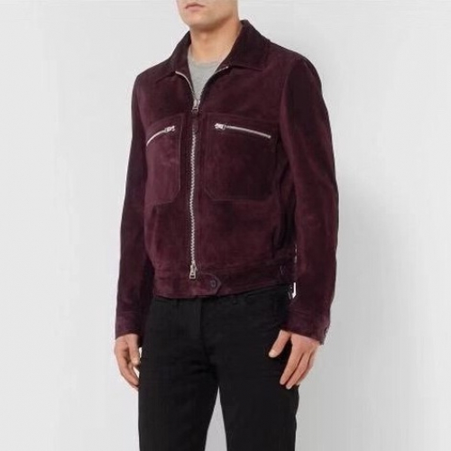 トムフォードメンズレザージャケットf17