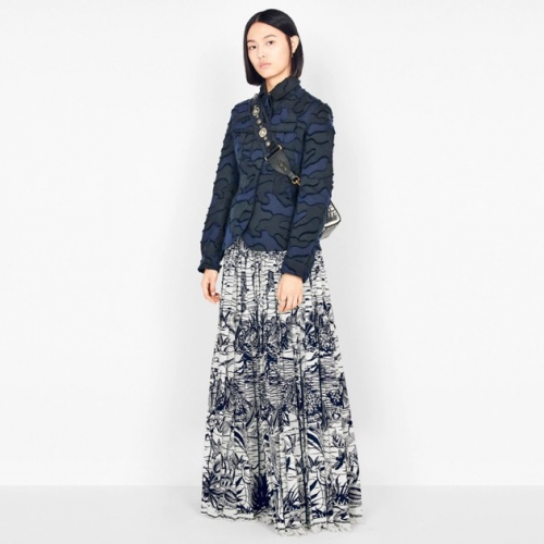 ディオールレディーストレンディロングスカートo407