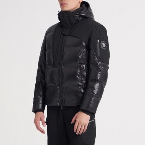 シェラックメンズパッチモダンダックダウンパディングe01