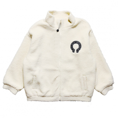 クロムハーツメンズフランネルジャケットr0061アイボリー