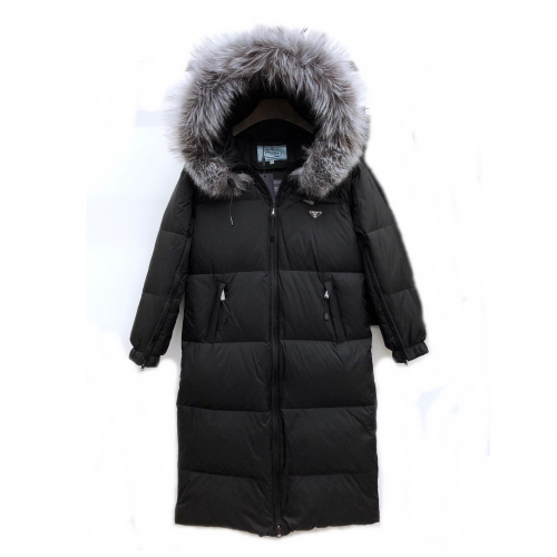 プラダレディースカジュアルダックダウンパディングa0829ブラック