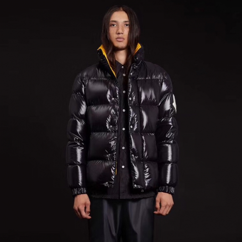 モンクレールメンズパッチモダンダウンパディングc01119ブラック