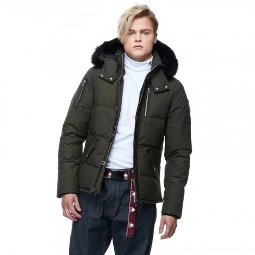 ムースナックルズメンズダウンパディングo0077.グリーン