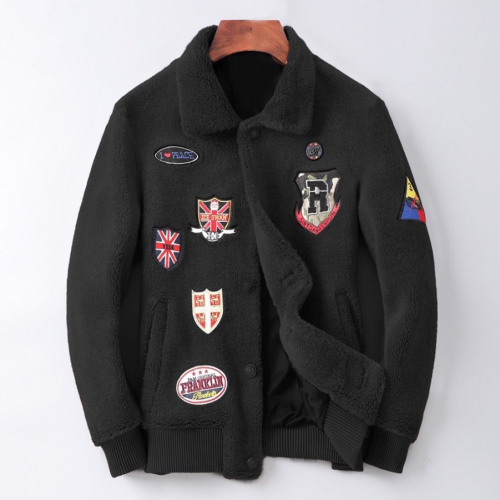 ルイヴィトンメンズフランネルジャケットu01402ブラック