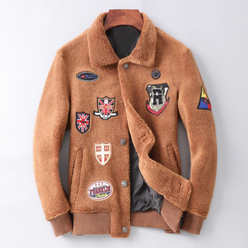 ルイヴィトンメンズフランネルジャケットu01403ブラウン