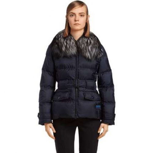 プラダレディースカジュアルダウンパディングa0842ブラック