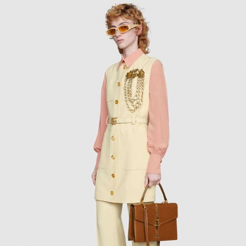 -グッチレディーススレッドワンピースc485