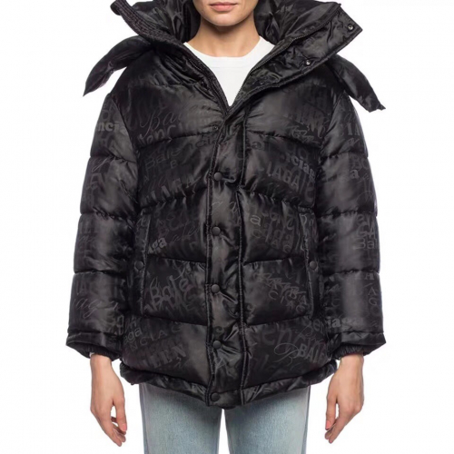 バレンシアガメンズダックダウンパディングl0367ブラック