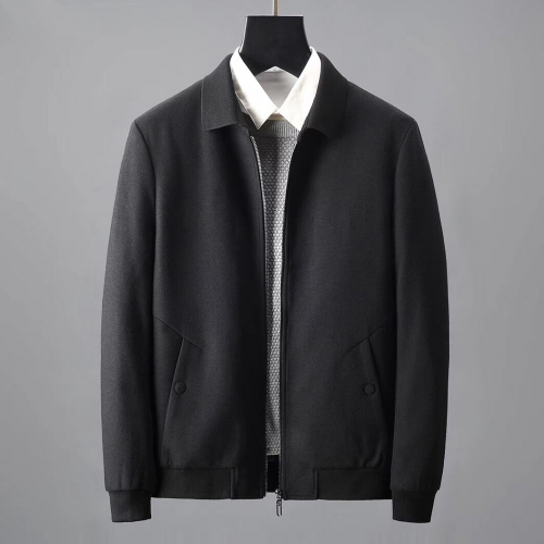 アルマーニメンズビジネスカシミヤダウンジャケットm0441ブラック