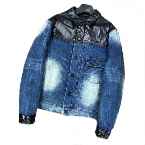 モンクレールメンズパッチモダンダウンパディングc01155.ブラック