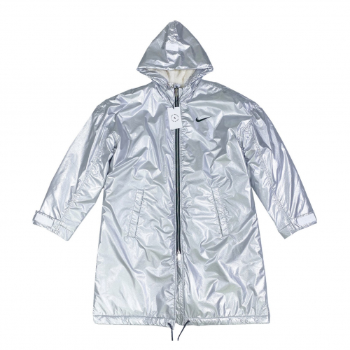 フィアオブゴッドメンズトレンディカジュアルダウンフランネルコートa0053シルバー