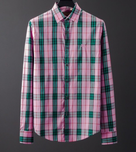 バーバリーメンズヴィンテージコットンシャツr01569ピンク