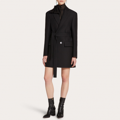 ヴァレンティノレディースウールスーツジャケットl0288..ブラック