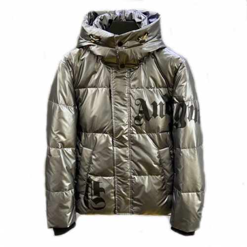 パームエンジェルスメンズダックダウンパディングm0063シルバー