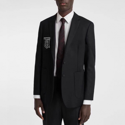 バーバリーメンズヴィンテージカシミヤスーツジャケットr01659ブラック