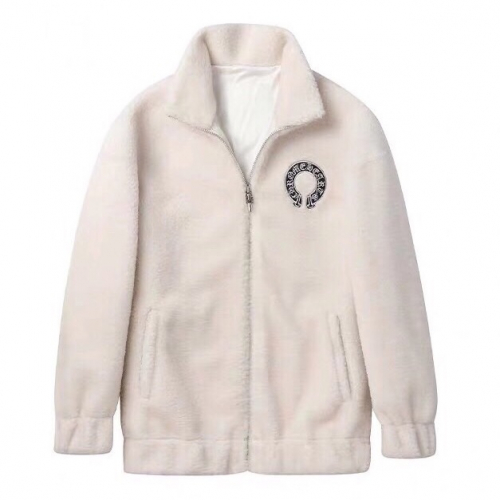 クロムハーツメンズフランネルジャケットr0072アイボリー