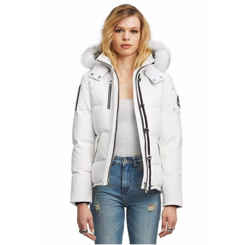 ムースナックルズレディースダックダウンパディングo0087ホワイト