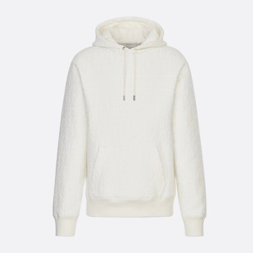 ディオールメンズカジュアルコットンフーディo0455ホワイト