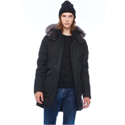 ムースナックルズムースナックルズメンズダウンパディングo0092ブラック