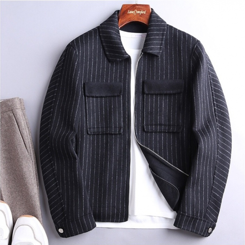 アルマーニメンズカジュアルカシミヤジャケットm0485ブラック