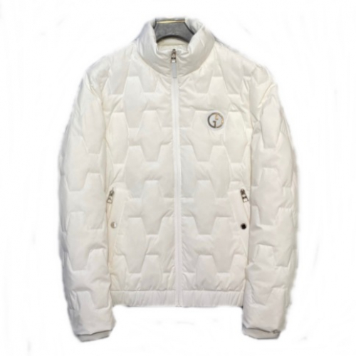 アルマーニアルマーニメンズダックダウンパディングm0486ホワイト