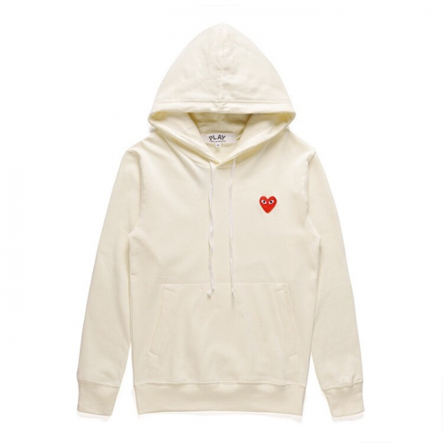 コムデギャルソンユニセックスコットンフーディg49