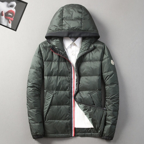 モンクレールモンクレールメンズパッチモダンダックダウンパディングc01294グリーン