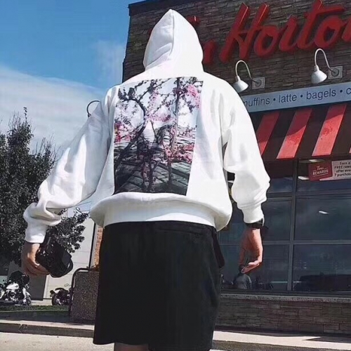 フィアオブゴッドメンズオーバーサイズコットンフーディa0080ホワイト