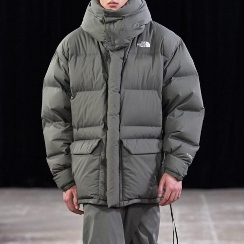 ザノースフェイスメンズダックダウンパディングパーカーr0124カーキ