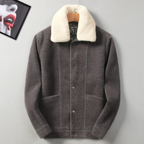 アルマーニアルマーニメンズカジュアルカシミヤジャケットm0519グレー