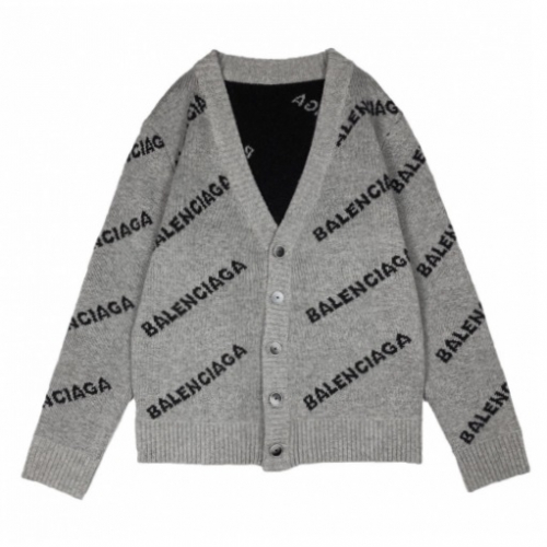 バレンシアガメンズネックウールカーディガンl431