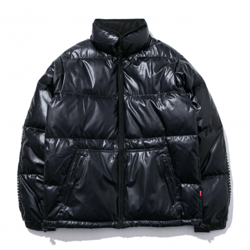 シュプリームメンズダックダウンパディングp0075.ブラック