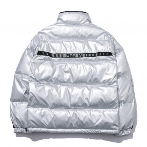 シュプリームメンズダックダウンパディングp0075.シルバー