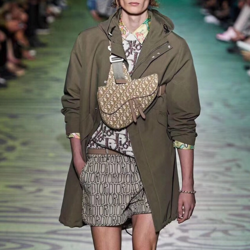 ディオール-ディオールメンズレトロクルーネックウールセーターo0493.ブラウン