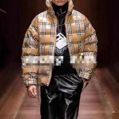 バーバリーバーバリーメンズカジュアルダックダウンパディングr01874.キャメル