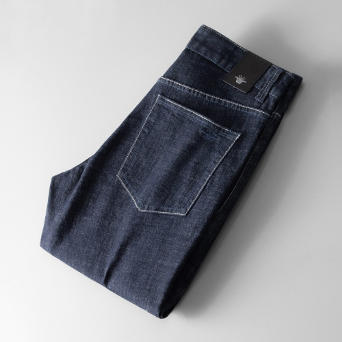 ディオールディオールメンズクラシックデニムジーンズo0497ネイビー