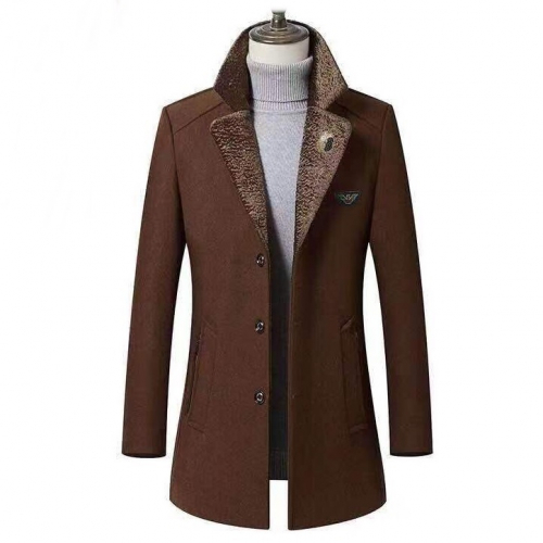 アルマーニアルマーニメンズビジネスカシミヤジャケットm0548ブラウン