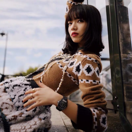 -シャネルレディーストレンディウールワンピースl522