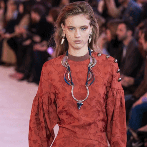 -クロエレディースラグジュアリーシルクワンピースo05