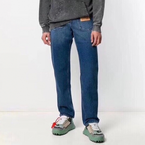 バーバリーバーバリーメンズビジネスクラシックデニムジーンズr01886ブルー