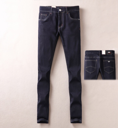 アルマーニアルマーニメンズビジネスクラシックデニムジーンズm0520ブルー