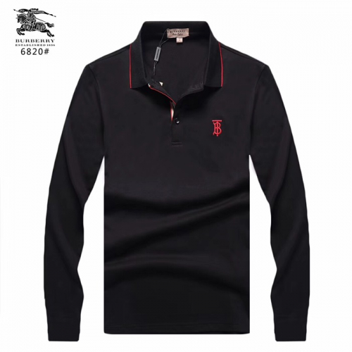 バーバリーバーバリーメンズカジュアルコットンポロスウェットシャツr01901ブラック