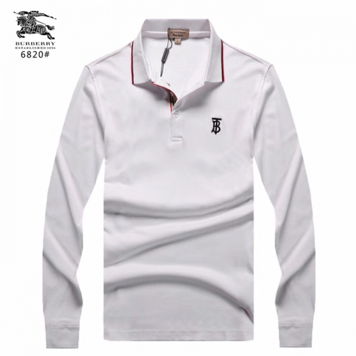 バーバリーバーバリーメンズカジュアルコットンポロスウェットシャツr01902ホワイト
