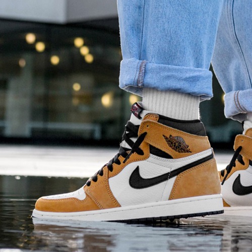 1ジョーダン1ナイキメンズランニングシューズ,S0213,,キャメル+ホワイト