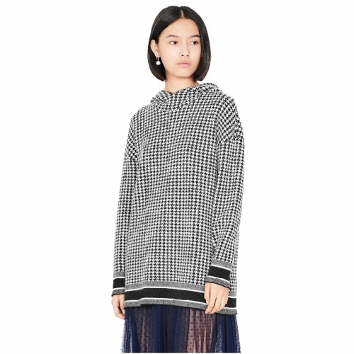 ディオールディオールレディースカジュアルカシミヤフーディo0505ブラック